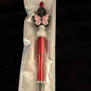 Red Butterfly Party Favor Pen
